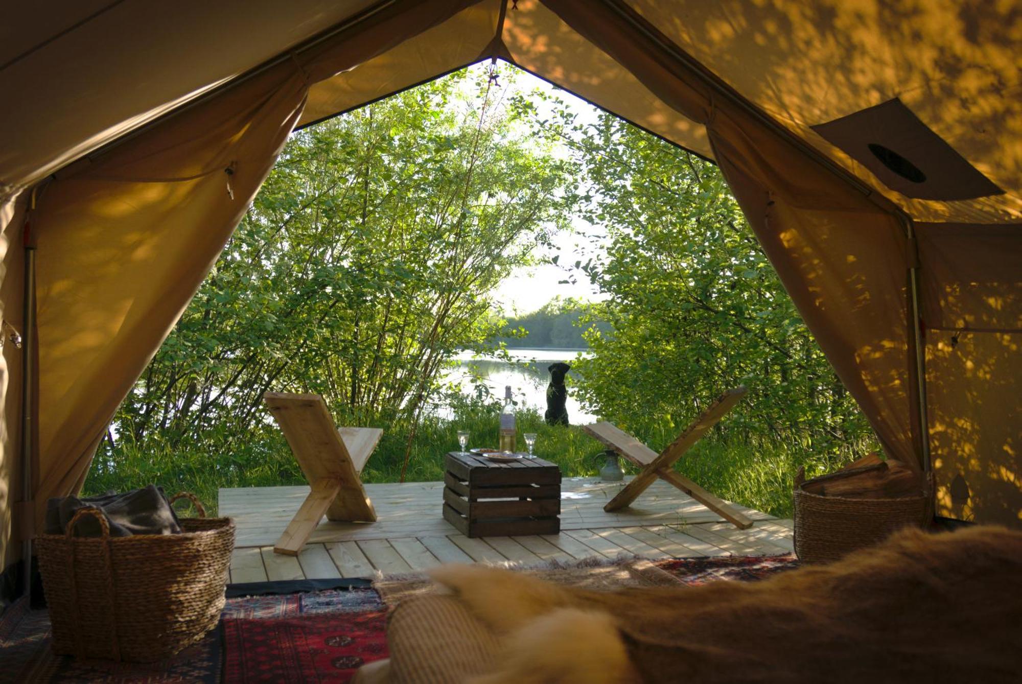 Naturlig Pa Korsgarden Glamping Nysted ภายนอก รูปภาพ