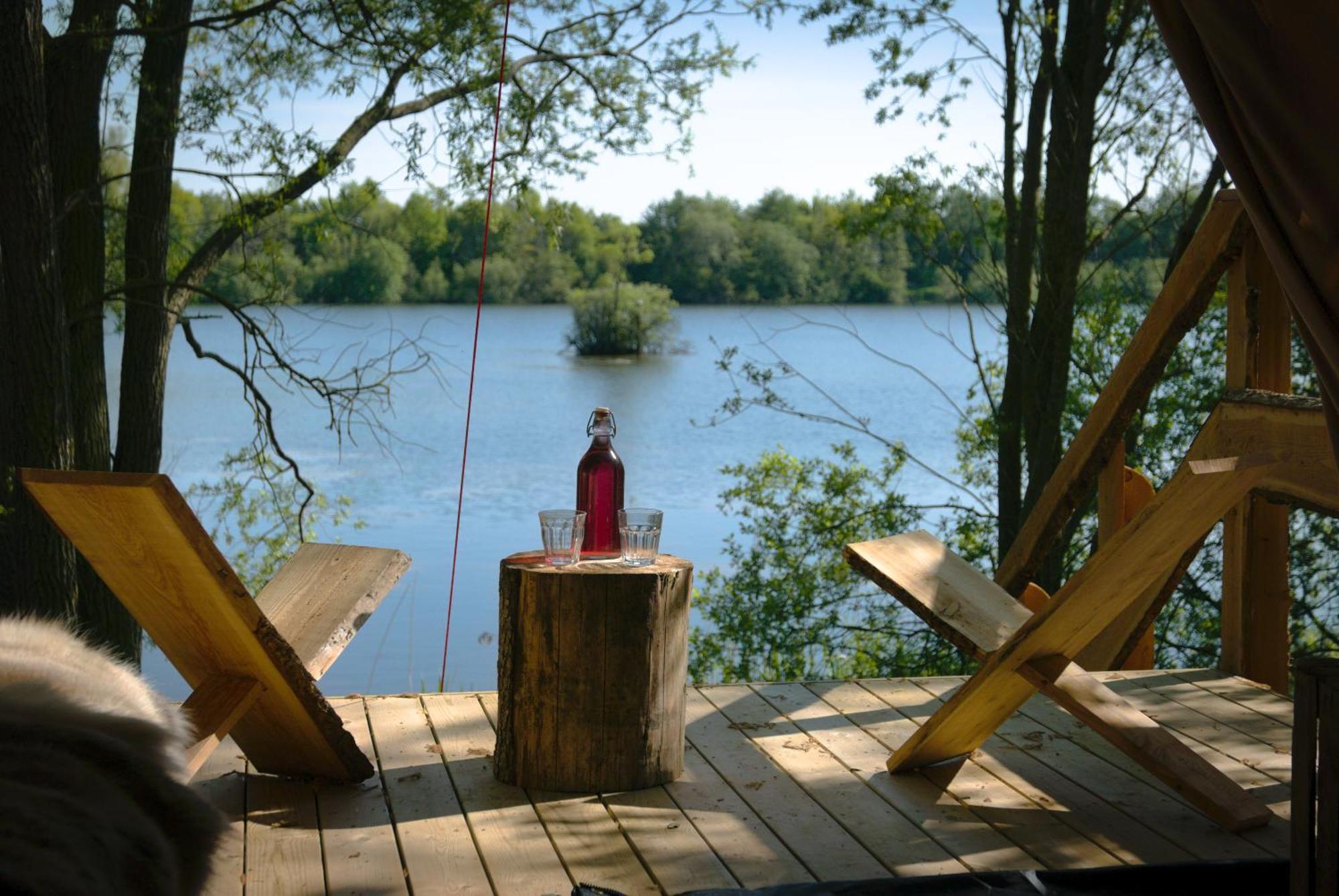 Naturlig Pa Korsgarden Glamping Nysted ภายนอก รูปภาพ